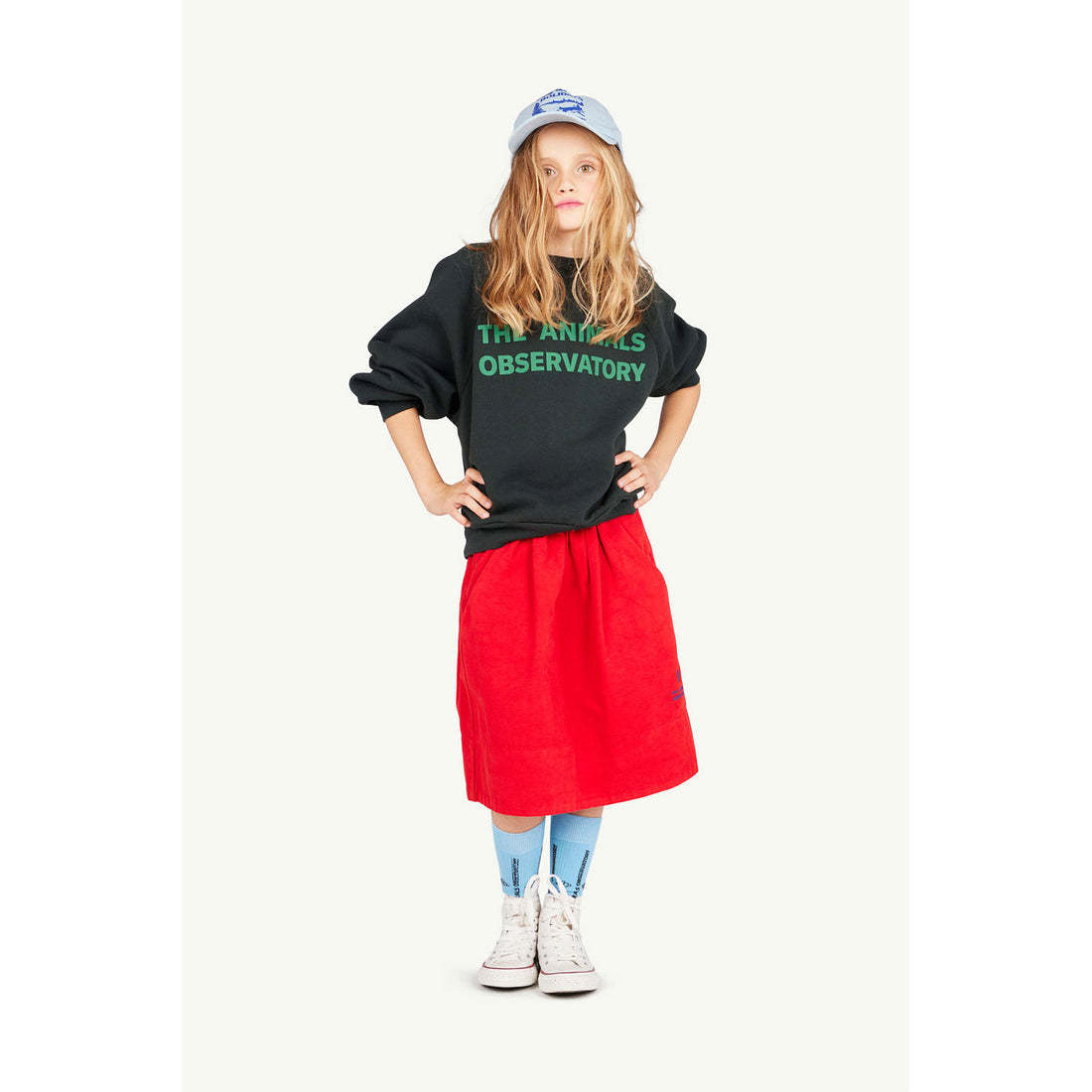 The Animals Observatory  Deep Green Perseus Sweatshirt