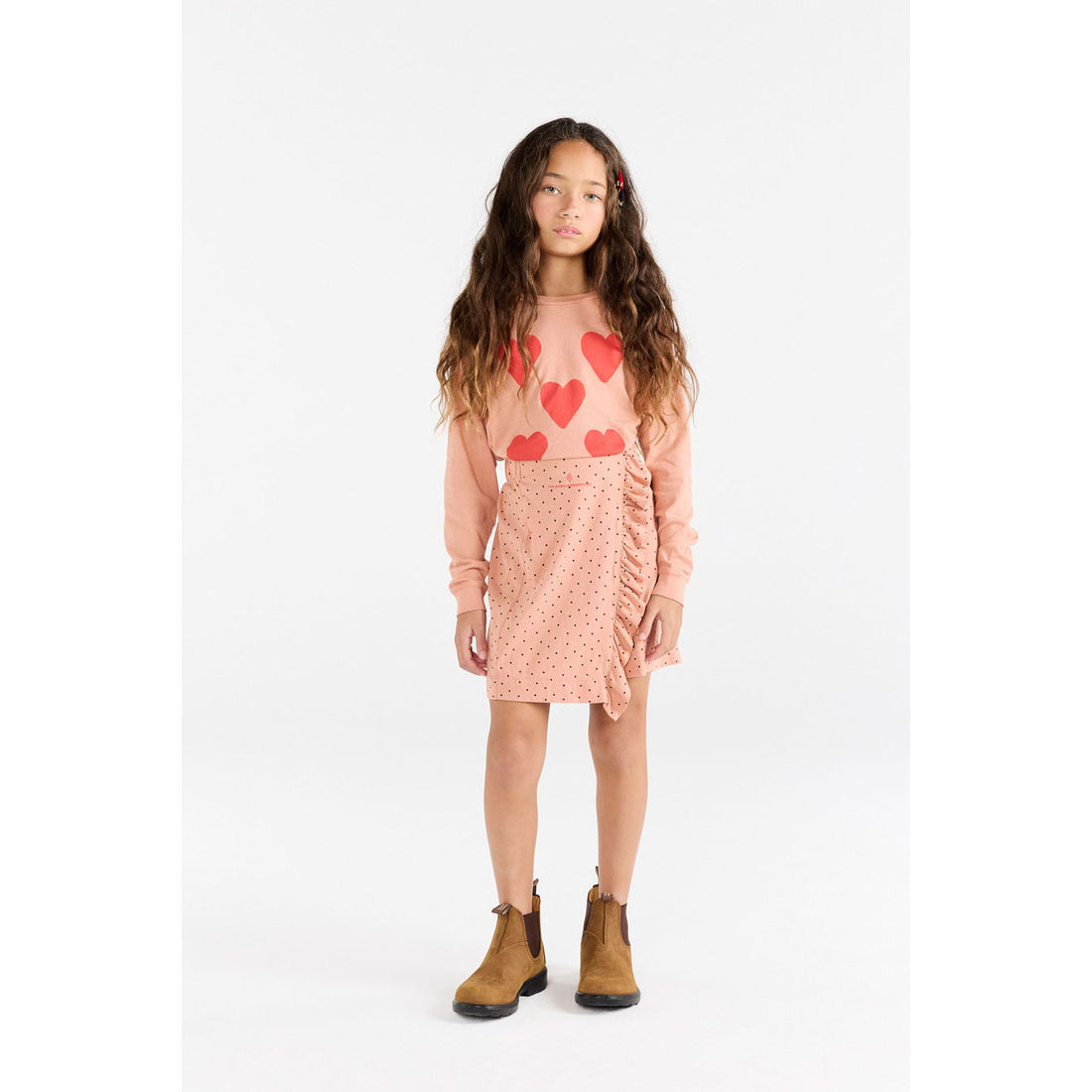 The Animals Observatory Pink Dog T-Shirt