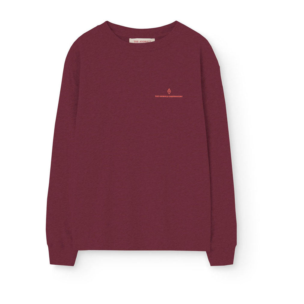 The Animals Observatory Burgundy Aries T-Shirt