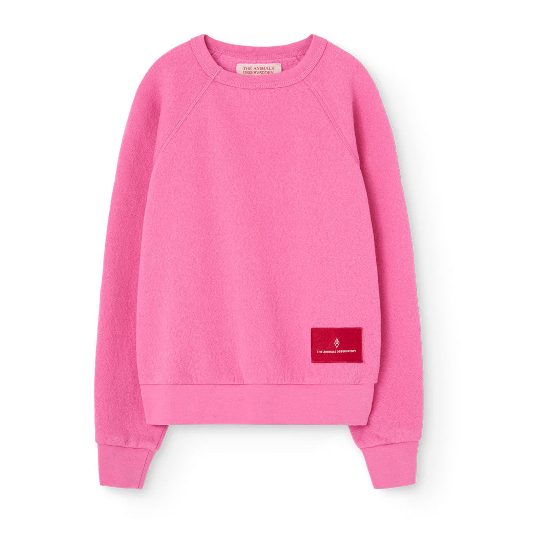 The Animals Observatory Hot Pink Shark  Sweatshirt