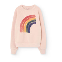 The Animals Observatory Light Pink Shark  Sweatshirt