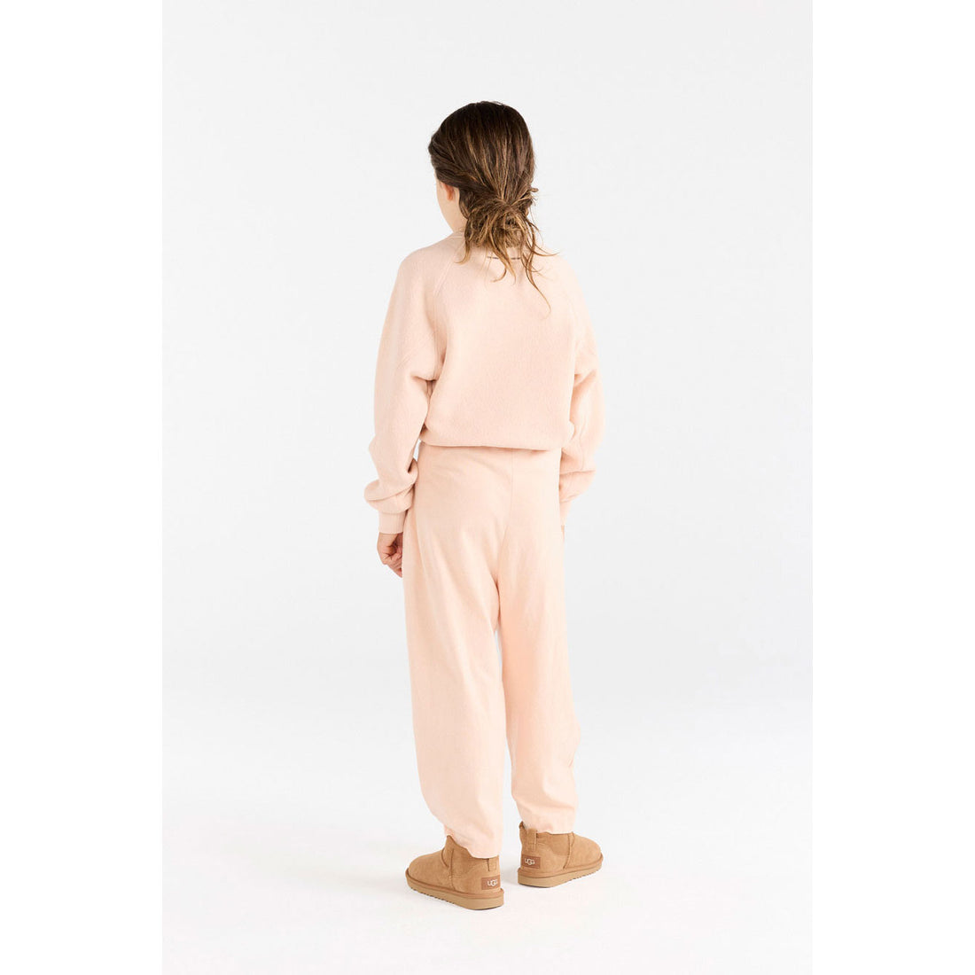 The Animals Observatory Light Pink Shark  Sweatshirt