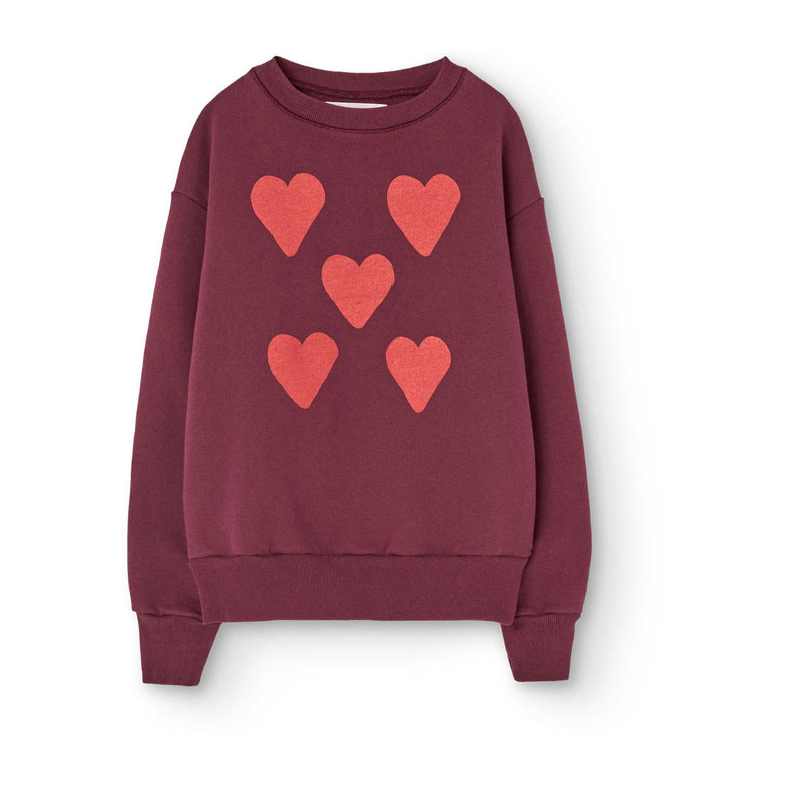 The Animals Observatory Burgundy Bear  Sweatshirt