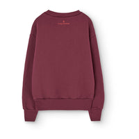 The Animals Observatory Burgundy Bear  Sweatshirt
