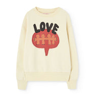 The Animals Observatory Flan Yellow Bear Sweatshirt