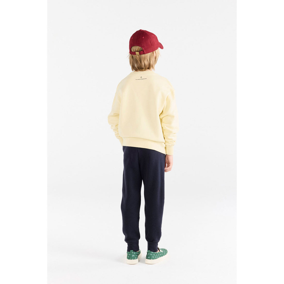 The Animals Observatory Flan Yellow Bear Sweatshirt