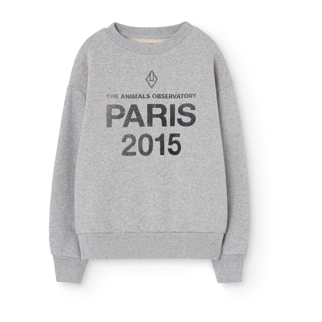 The Animals Observatory Grey Bear  Sweatshirt