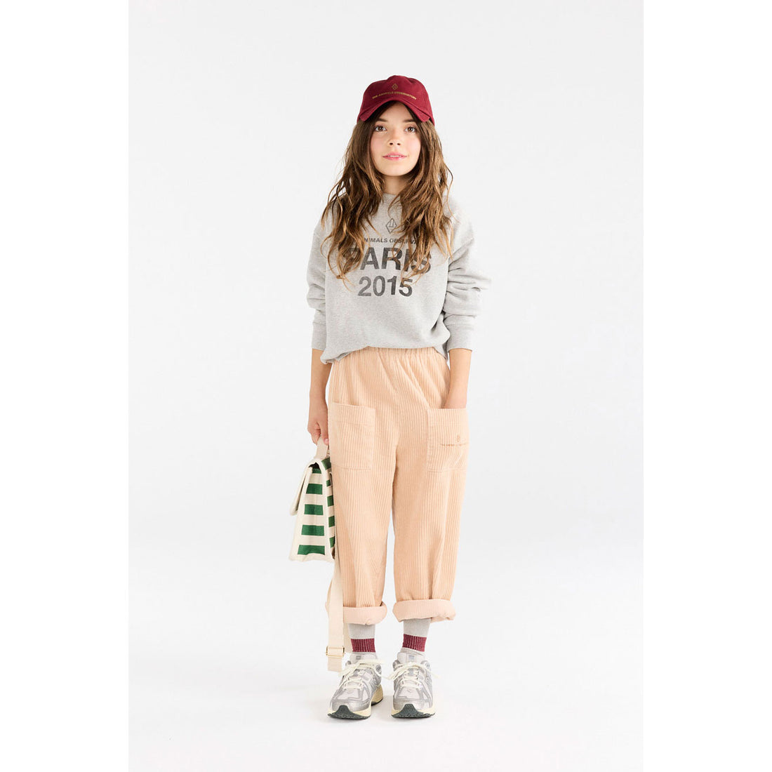 The Animals Observatory Grey Bear  Sweatshirt