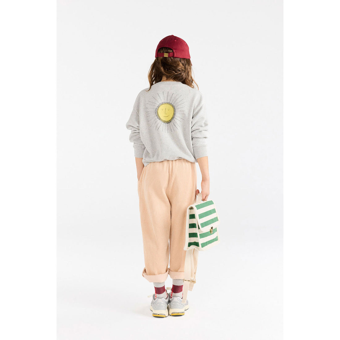 The Animals Observatory Grey Bear  Sweatshirt