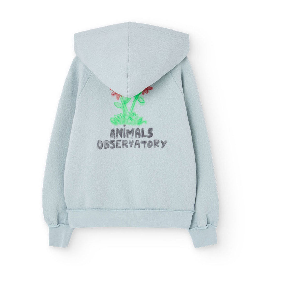The Animals Observatory Light Blue Beaver  Hoodie