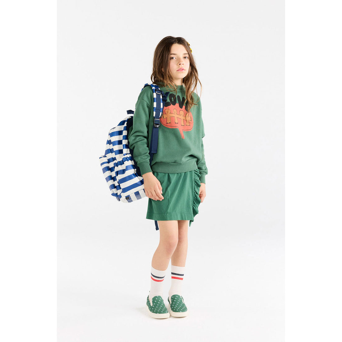 The Animals Observatory Green Manatee  Mini Skirt