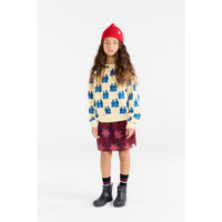 The Animals Observatory Purple Kitten  Mini Skirt