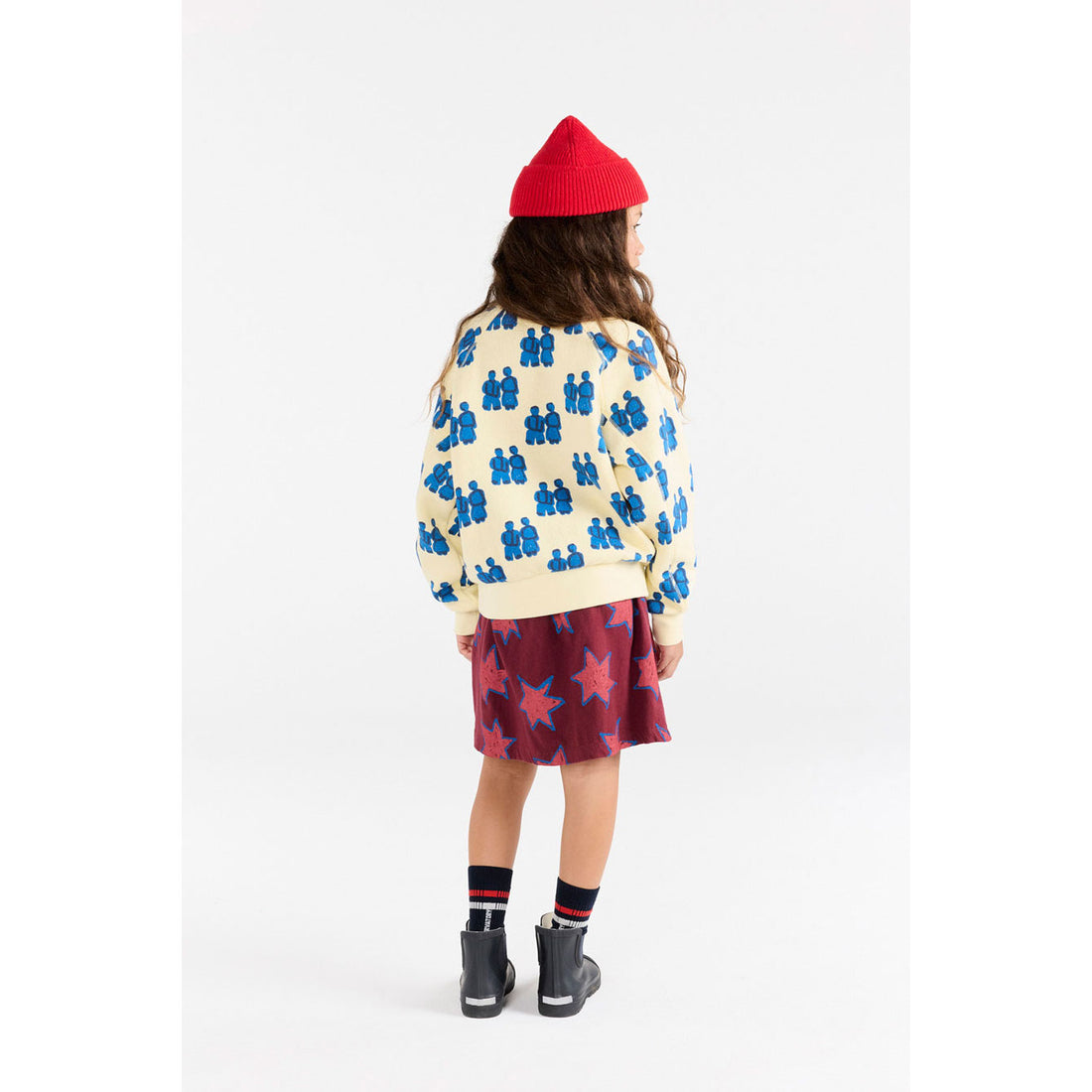The Animals Observatory Purple Kitten  Mini Skirt