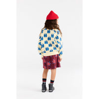 The Animals Observatory Purple Kitten  Mini Skirt