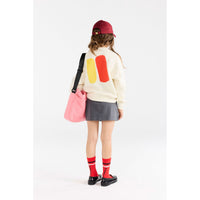 The Animals Observatory Dark Grey Swan Mini Skirt