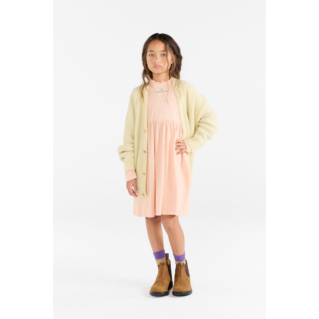 The Animals Observatory Pink Crab  Mini Dress