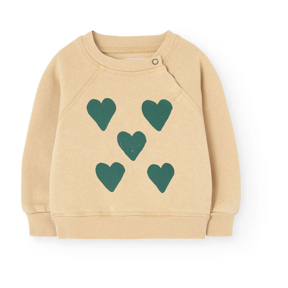 The Animals Observatory Yellow Jackal Baby Sweatshirt
