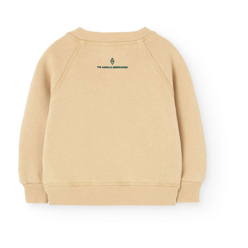 The Animals Observatory Yellow Jackal Baby Sweatshirt