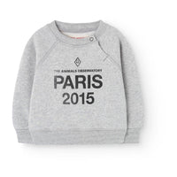The Animals Observatory Grey Jackal Baby Sweatshirt