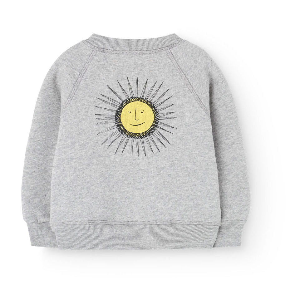 The Animals Observatory Grey Jackal Baby Sweatshirt
