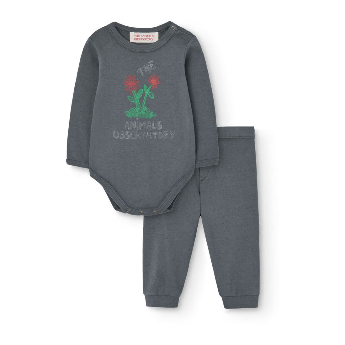 The Animals Observatory Grey Cockle Baby Set