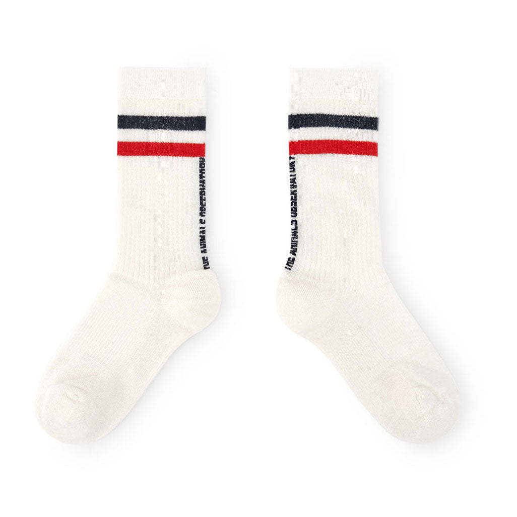 The Animals Observatory White Skunk  Socks