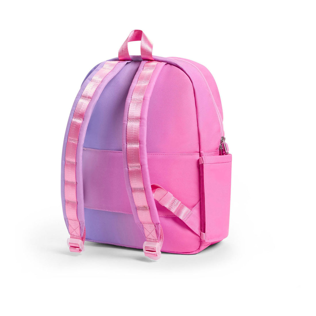 State Bags Pink Ombre Fuzzy Hearts Kane Mini Backpack