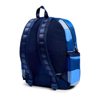 State Bags Blue Puffer Check Kane Backpack