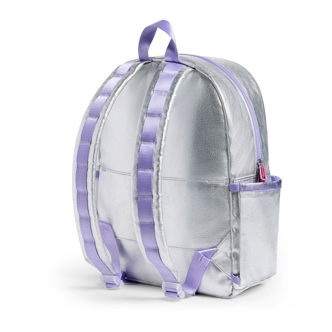 State Bags Silver Sequin Wave Kane Backpack