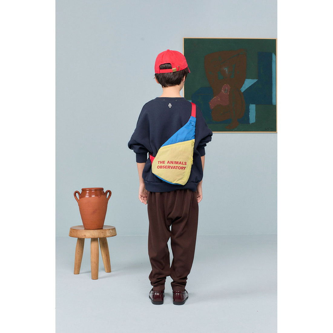 The Animals Observatory Navy Killifish Sweatshirt