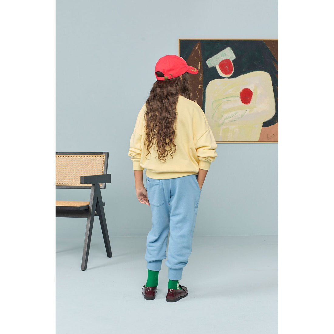 The Animals Observatory Soft Yellow Killifish Sweatshirt