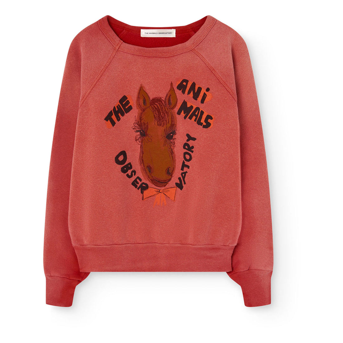 The Animals Observatory Red Shark Sweatshirt