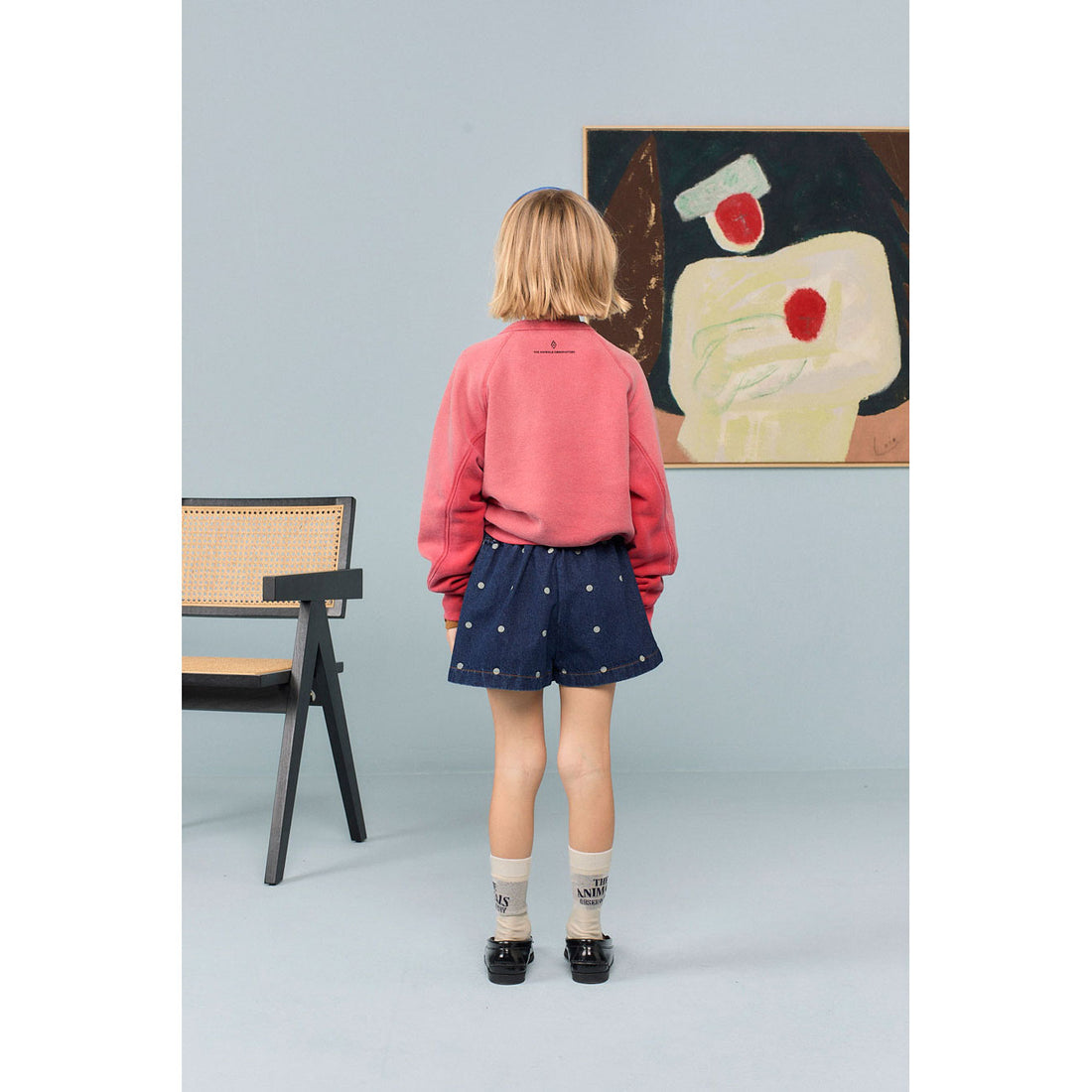 The Animals Observatory Red Shark Sweatshirt