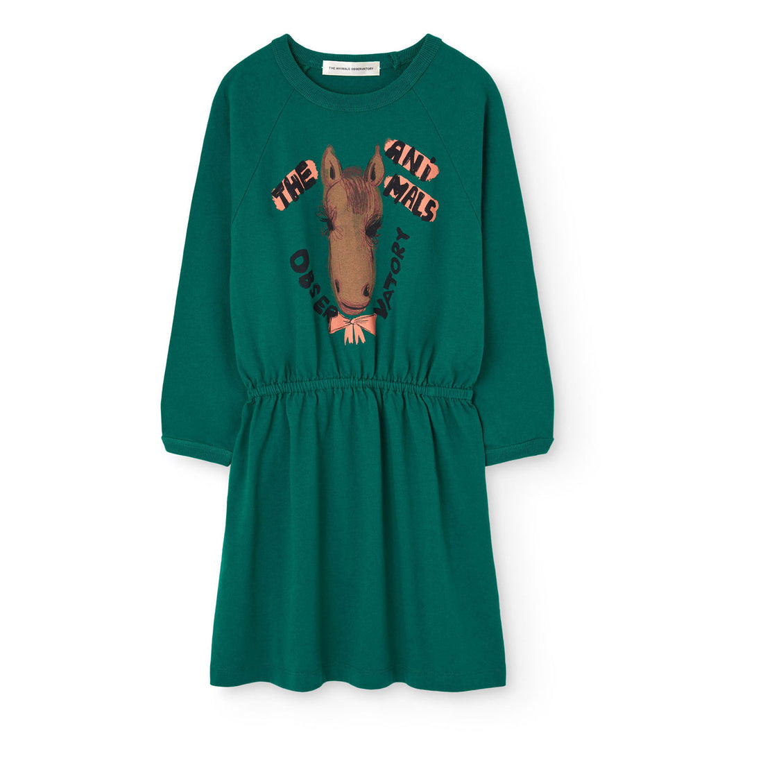 The Animals Observatory Dark Green Basset Dress