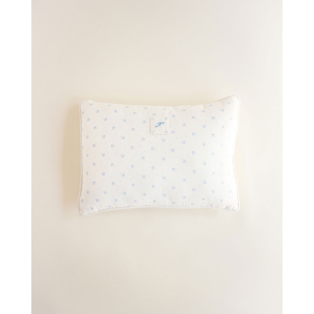 Ferne Blue Calico Pillow
