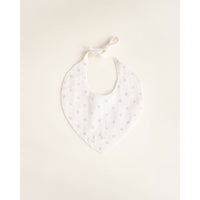 Ferne Blue Calico Drool Bib