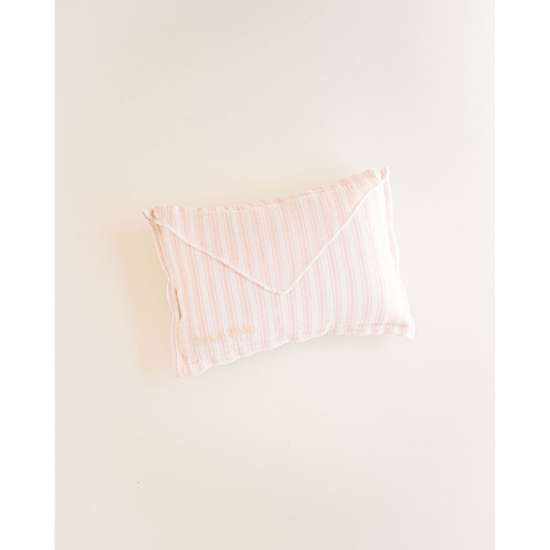 Ferne Pink Ticking Envelope Pillow