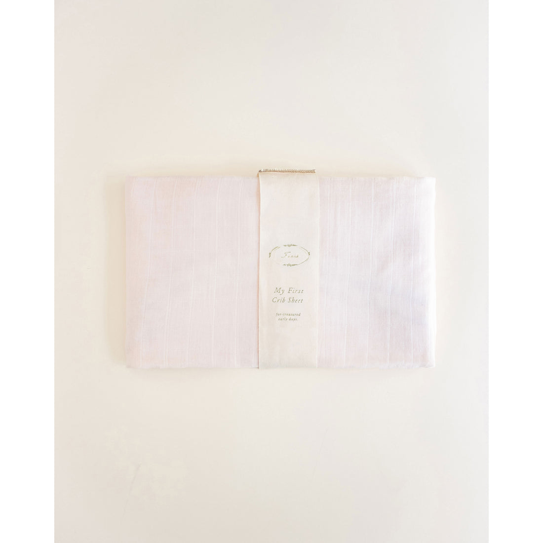 Ferne Barely Pink My First Crib Sheet