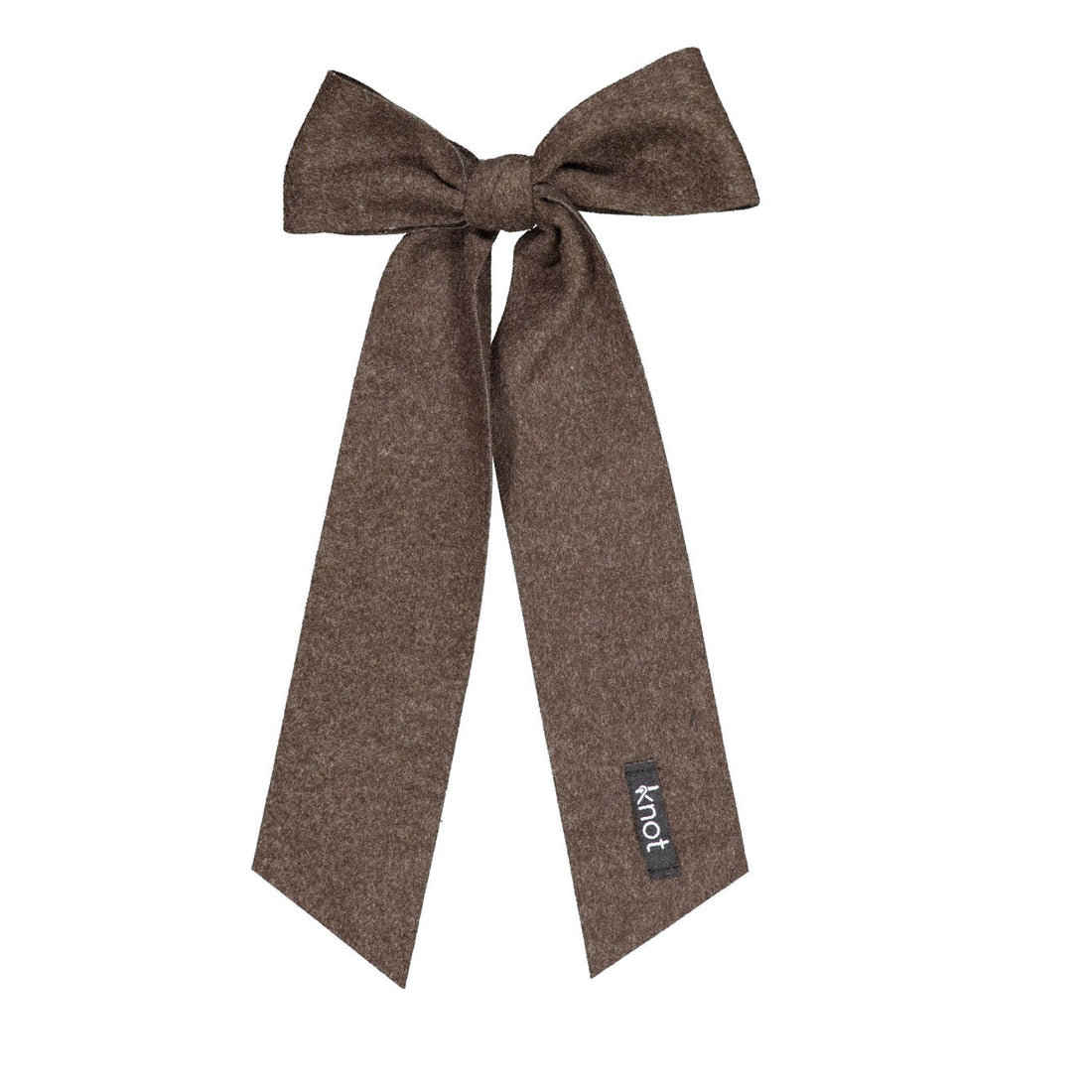 Knot Hairbands Sparrow Feather Felt Long Bow Clip