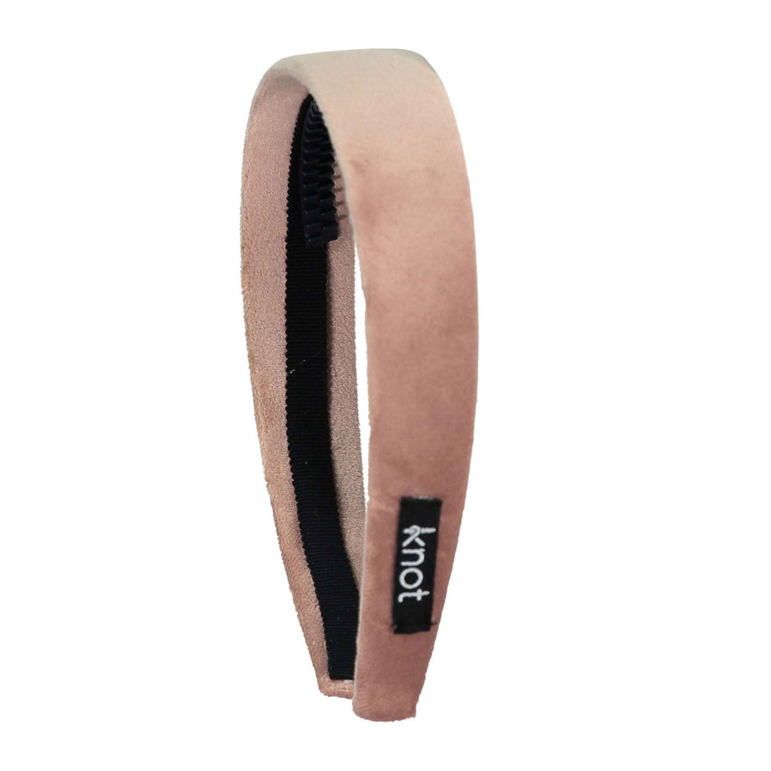 Knot Hairbands  Blush Felted Velvet Headband
