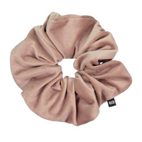 Knot Hairbands  Blush Felted Velvet Scrunchie