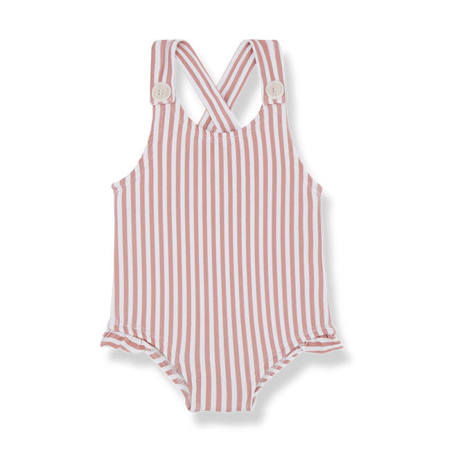 1+ in the Family  Coral Filippa Baby Swimsuit