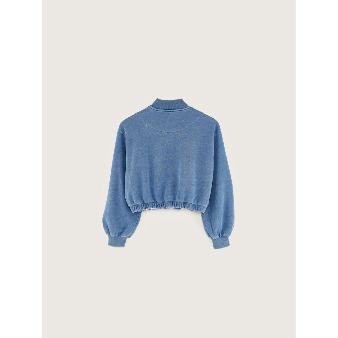 Bellerose Blue Jeans Finess Zip Sweatshirt