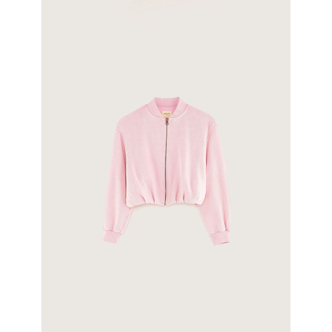 Bellerose Marshmallow Finess Zip Sweatshirt