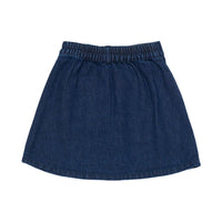 The New Society Dark Blue Denim Florencia Skirt