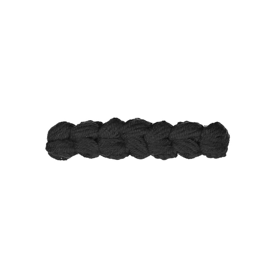 Knot Hairbands Black Floret Knit Bow Barrette