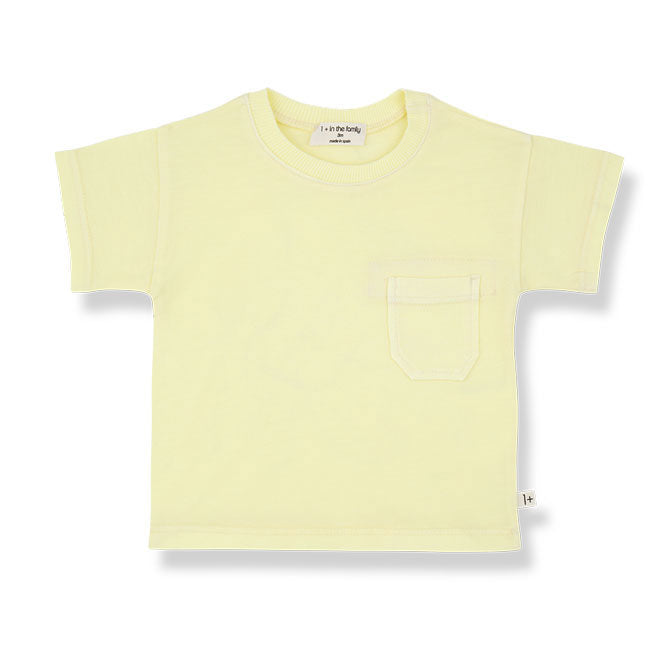 1+ In The Family Lemon Formentera Baby T-Shirt