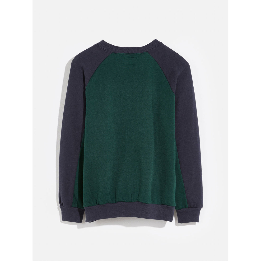 Bellerose Navy Fortino Colorblock Sweatshirt