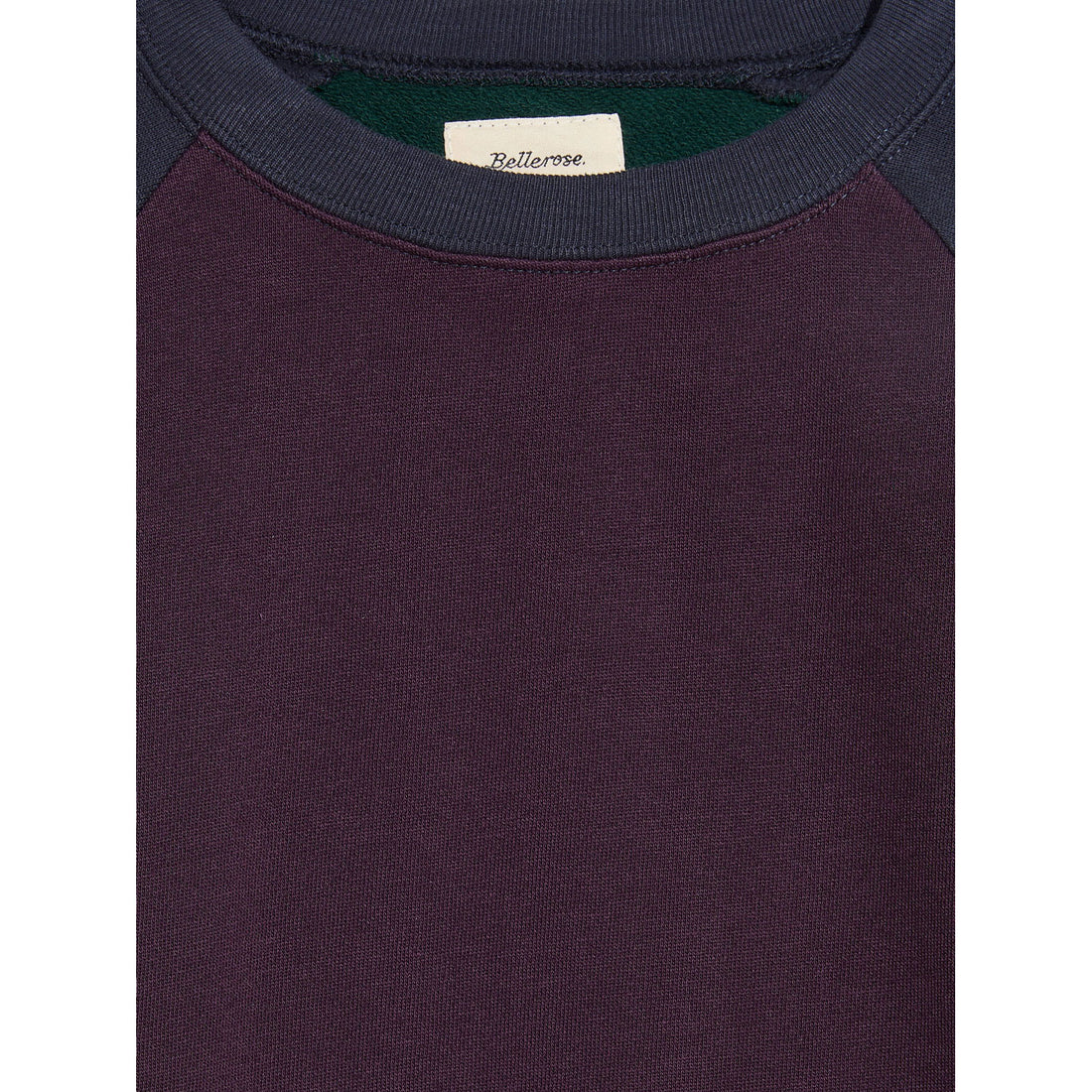Bellerose Navy Fortino Colorblock Sweatshirt