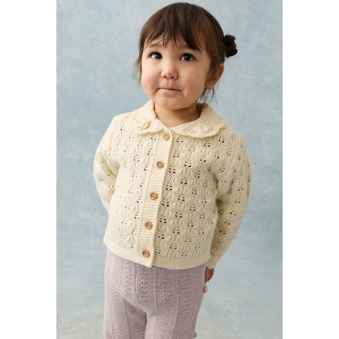 Louise Misha Cream Nouchkana Cardigan